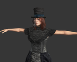 SteamPunk Victorian Lady for FUSE