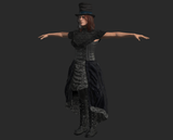 SteamPunk Victorian Lady for FUSE