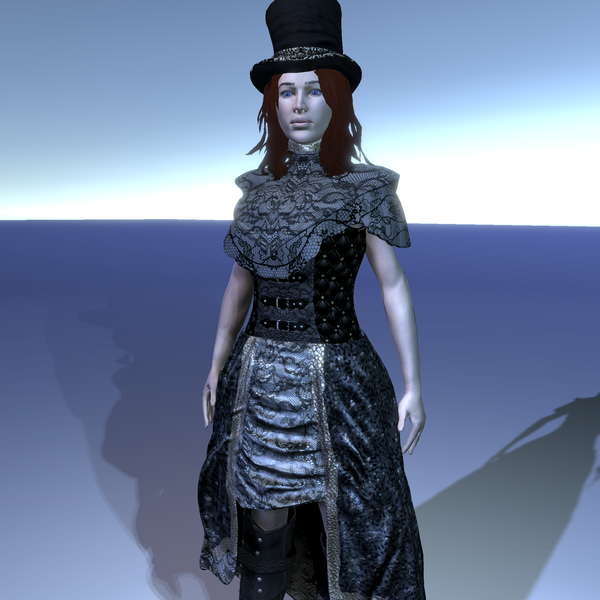 SteamPunk Victorian Lady