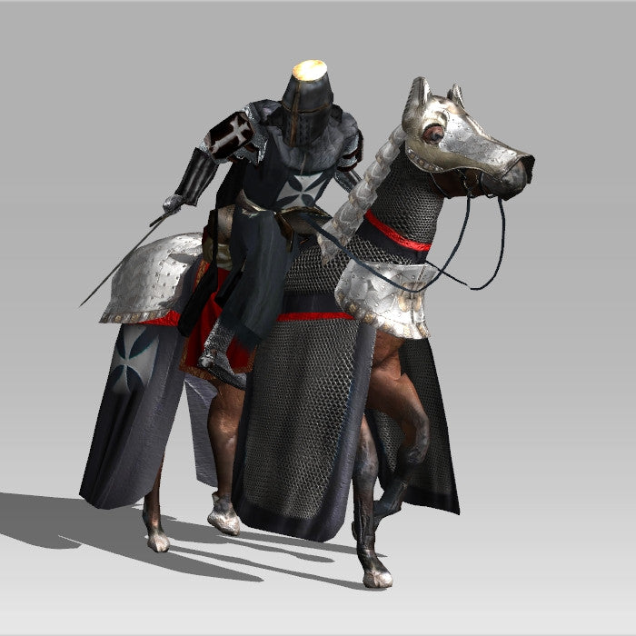 Templar & Horse