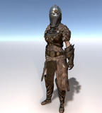 The Warrior(Female Version)  for UMA 2.5 and above