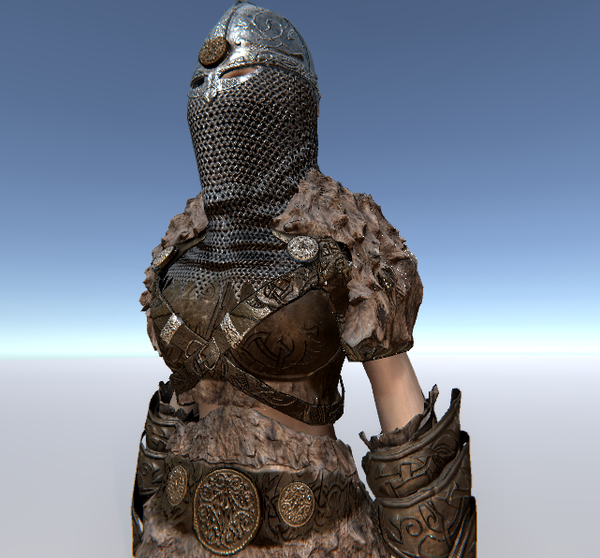 The Warrior FEMALE - Generic Formats Verion