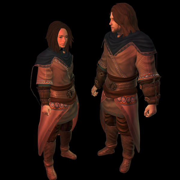 TribesMan & Woman UMA Costume pack