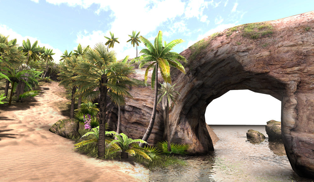 Tropical Island Foliage Pack