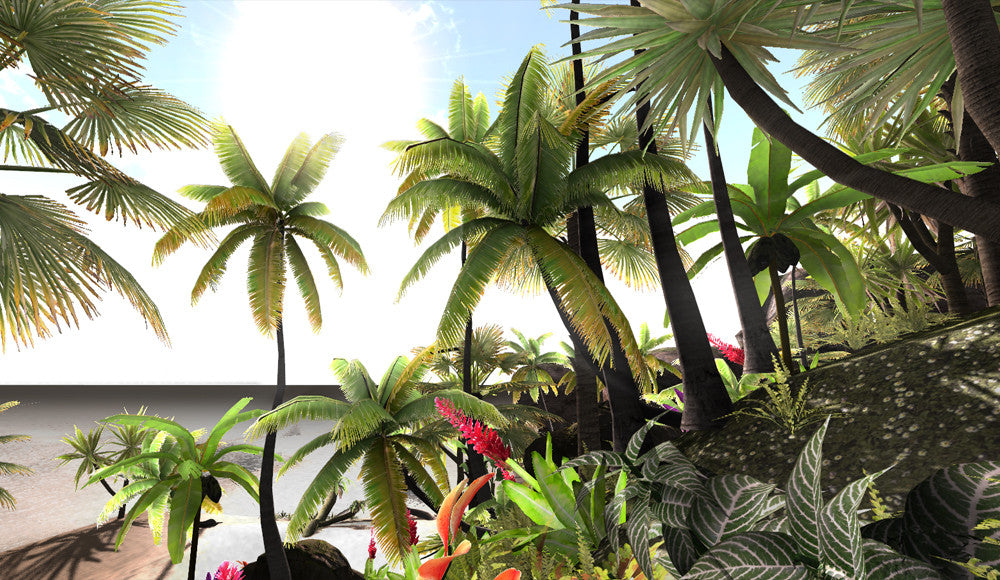 Tropical Island Foliage Pack