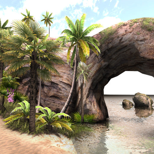Tropical Island Foliage Pack