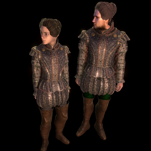 Tudor Squire & Lady