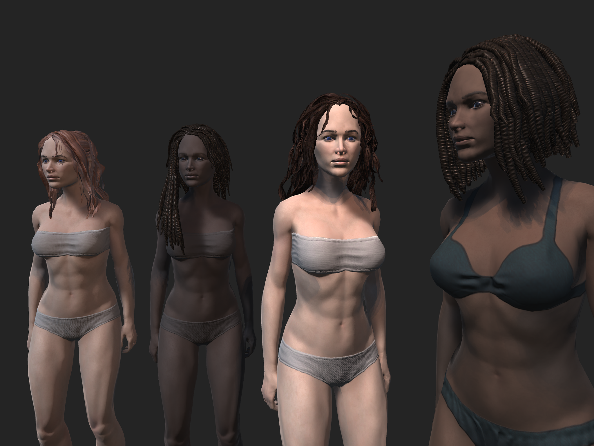 UMA 2.5 Hair Addon Pack