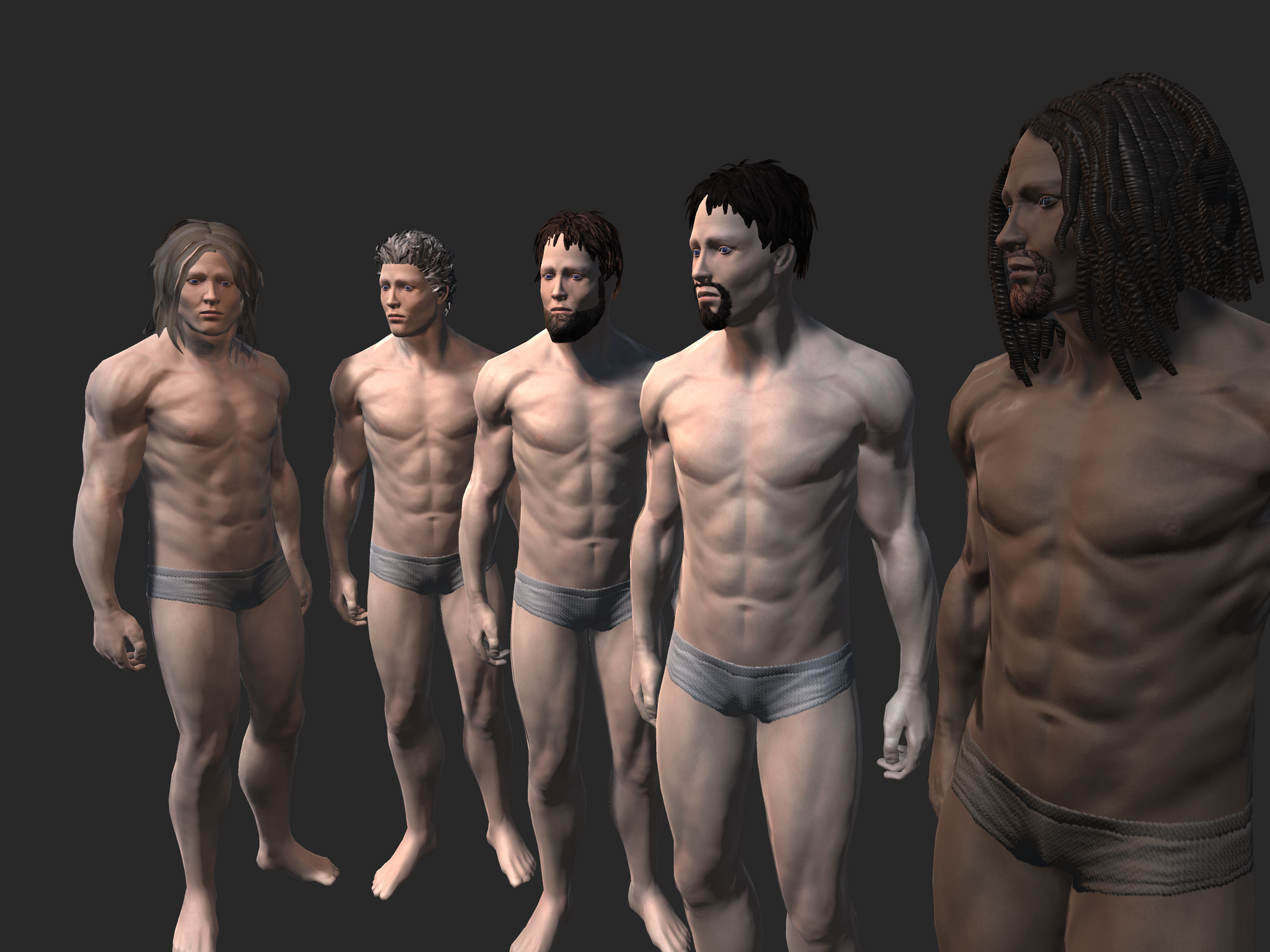 UMA 2.5 Hair Addon Pack