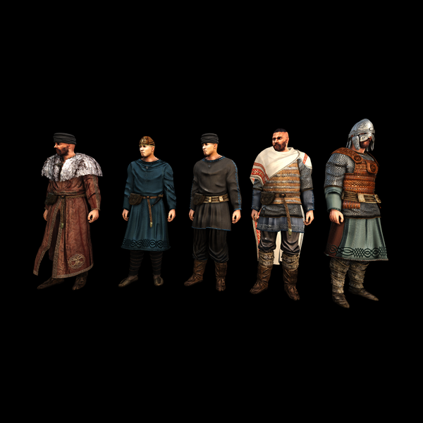 Viking Costume Pack for Unity UMA 2.5 & Above