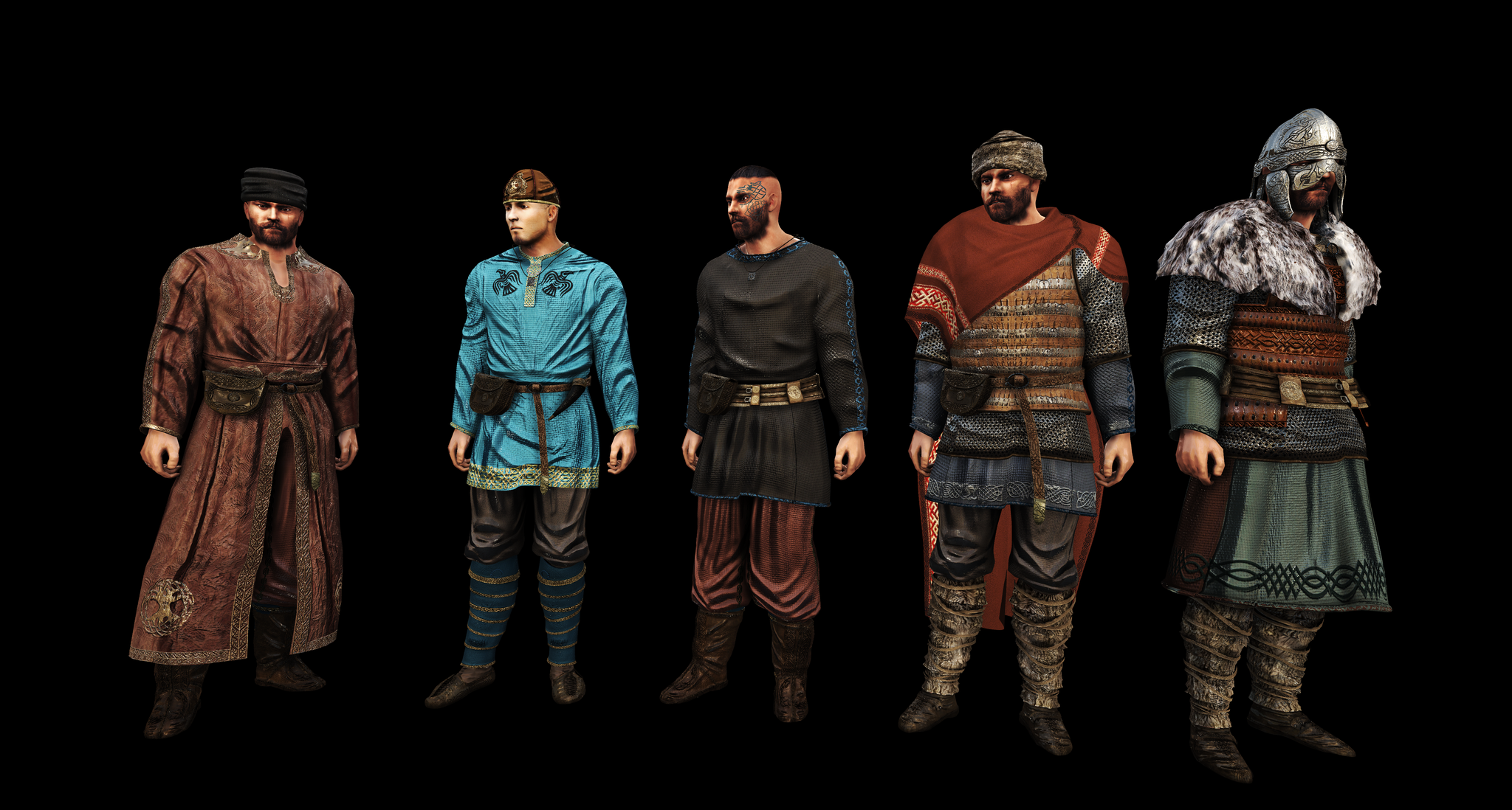 Viking Costume Pack for Unity UMA 2.5 & Above