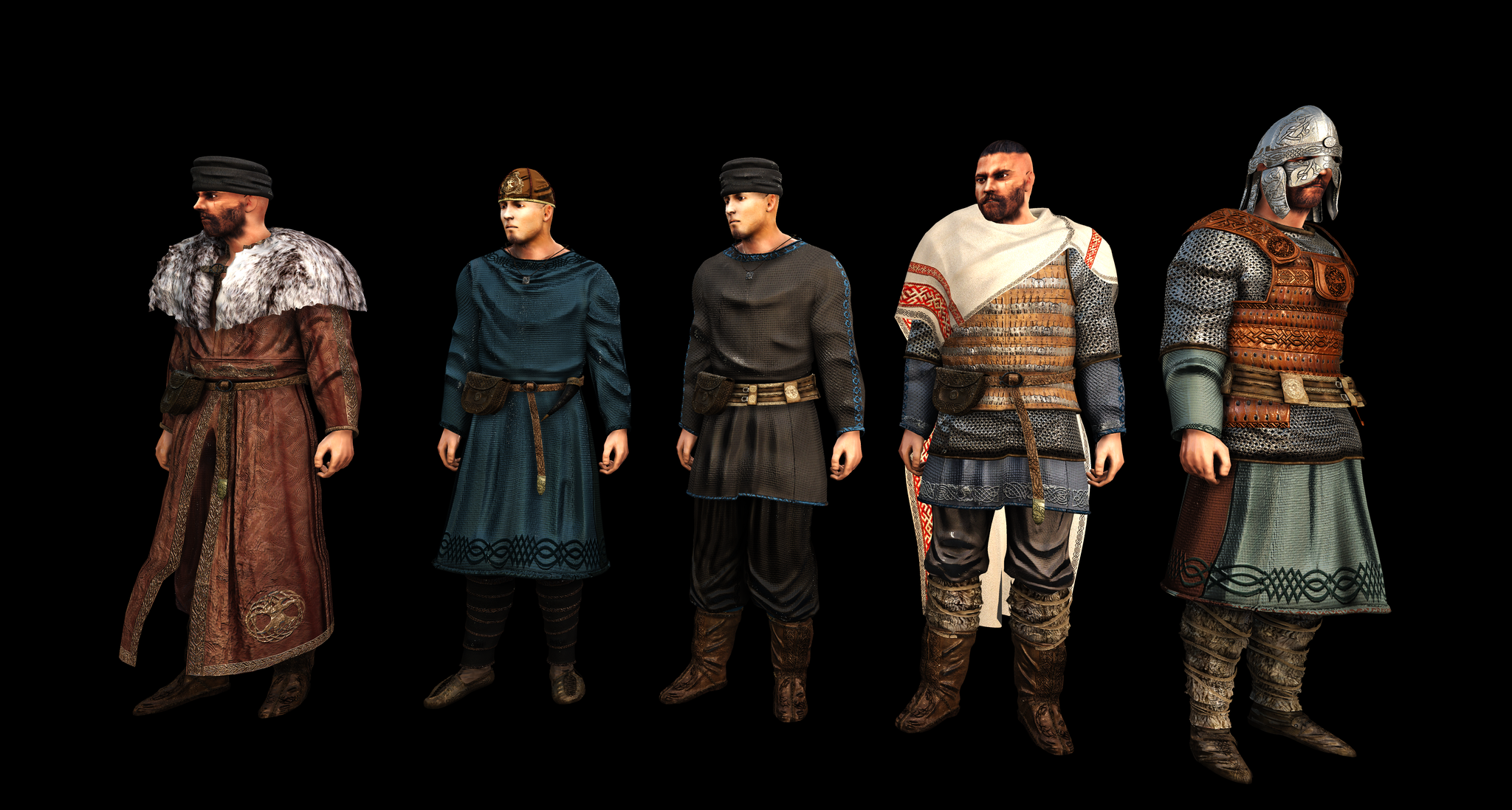 Viking Costume Pack for Unity UMA 2.5 & Above