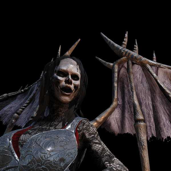 Winged Demon Warrior Female for UMA
