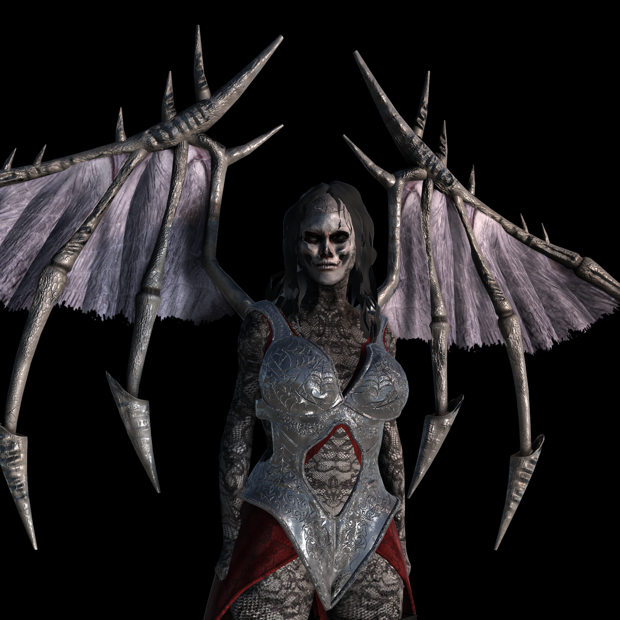 Winged Demon Warrior Female for UMA