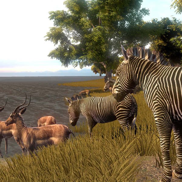 Zebra & Impala Safari Pack