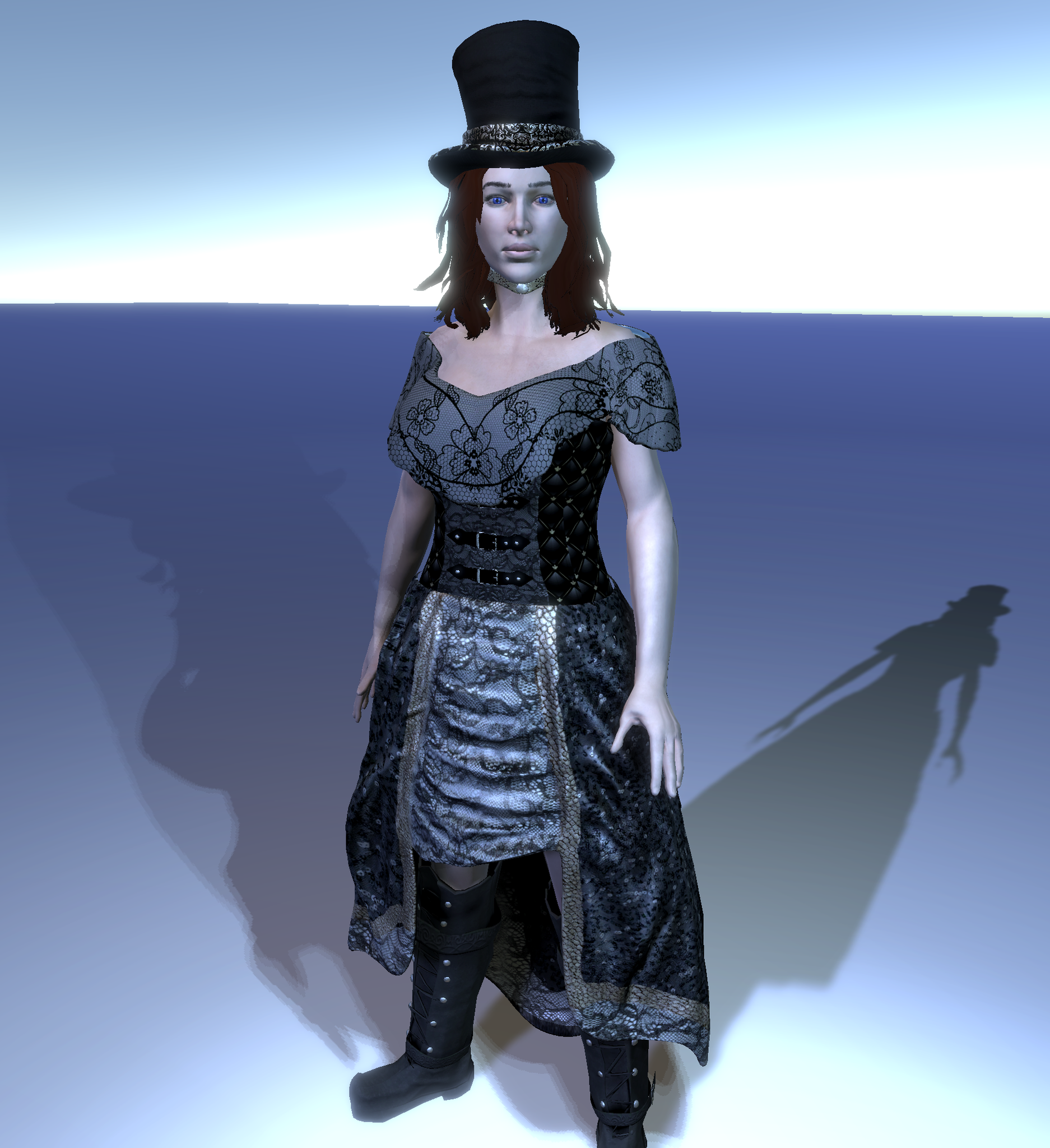 SteamPunk Victorian Lady