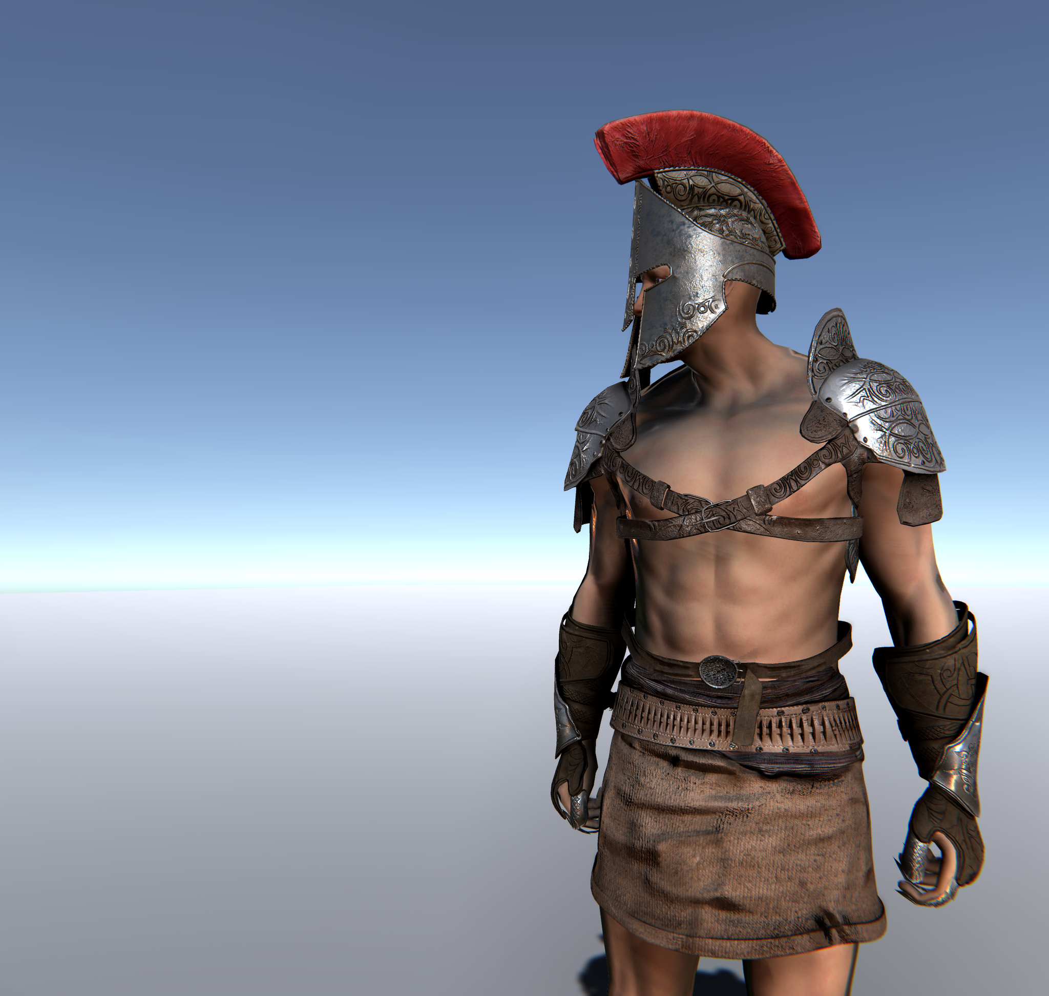 KNIGHT CUSTOMISABLE MODULAR Character for Unity UMA