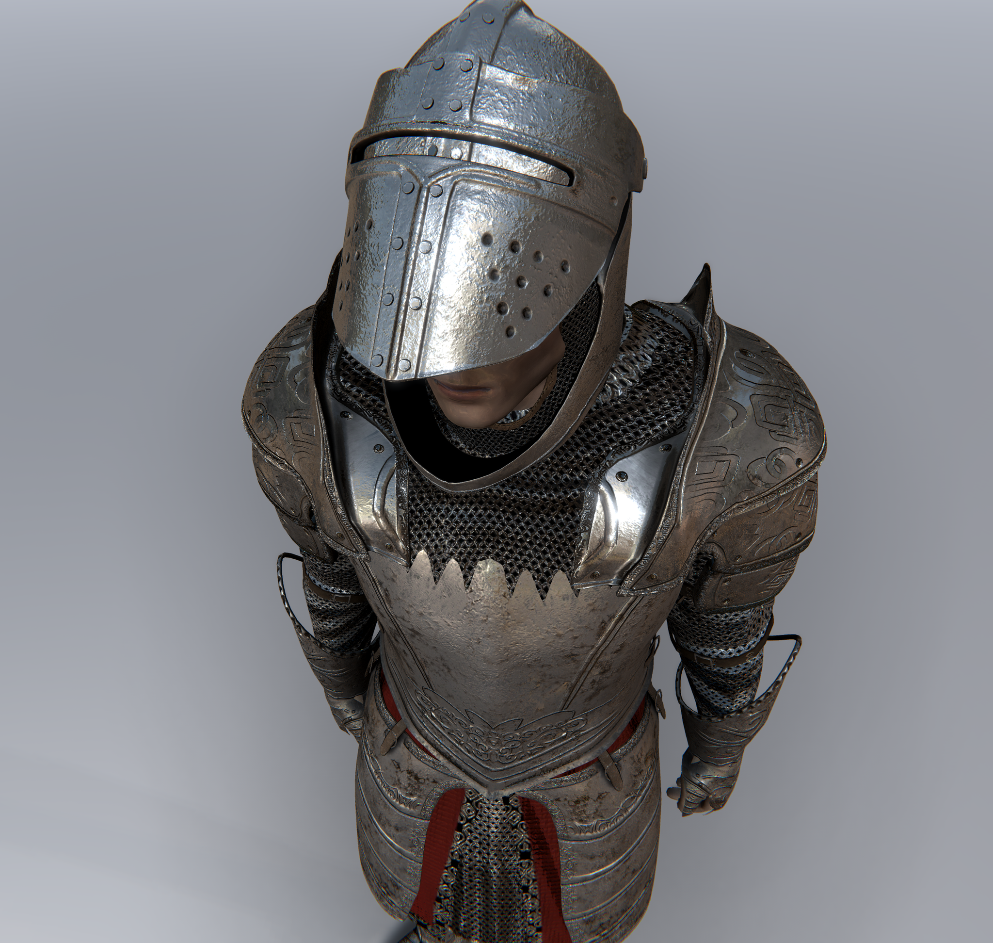 KNIGHT CUSTOMISABLE MODULAR Character for Unity UMA